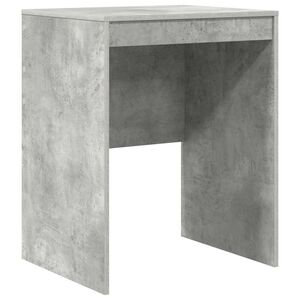 vidaXL Miza Betonsko siva 60 x 50 x 76 cm