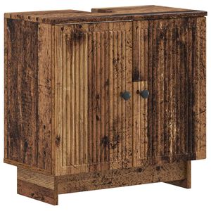 vidaXL Kopalni&scaron;ka omara za umivalnik EDE Star les 59,5 x 31,5 x 59 cm