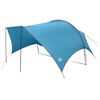 vidaXL Vodoodporen kamperski tarp Modra 550 x 400 x 230 cm