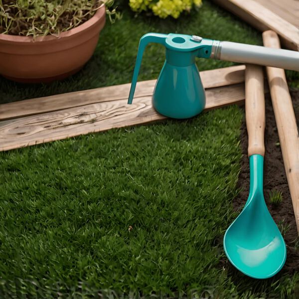 vidaXL Umetna trava 1x5 m/20 mm zelena