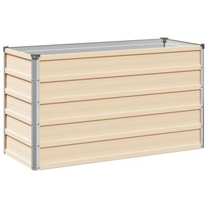 vidaXL Povi&scaron;ana vrtna gredica Slonoko&scaron;čena 100 x 40 x 55 cm