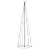 vidaXL Novoletna jelka iz 330 toplo belih LED lučk 100x300 cm