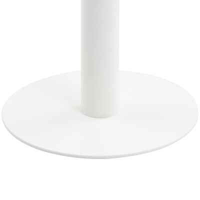 vidaXL Bistro miza svetlo rjava 50 cm mediapan