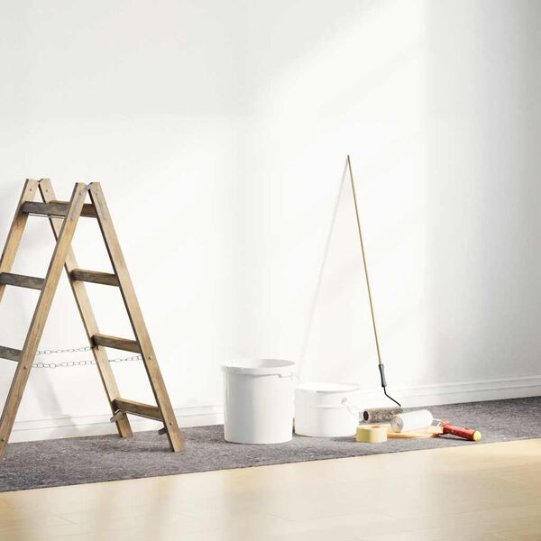 vidaXL Nedrseča za&scaron;čitna podloga 25 m 180 g/m&sup2; siva