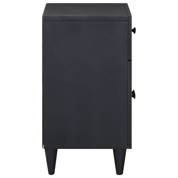 vidaXL Nočna omarica večbarvno 50 x 33 x 60 cm Masiven les manga