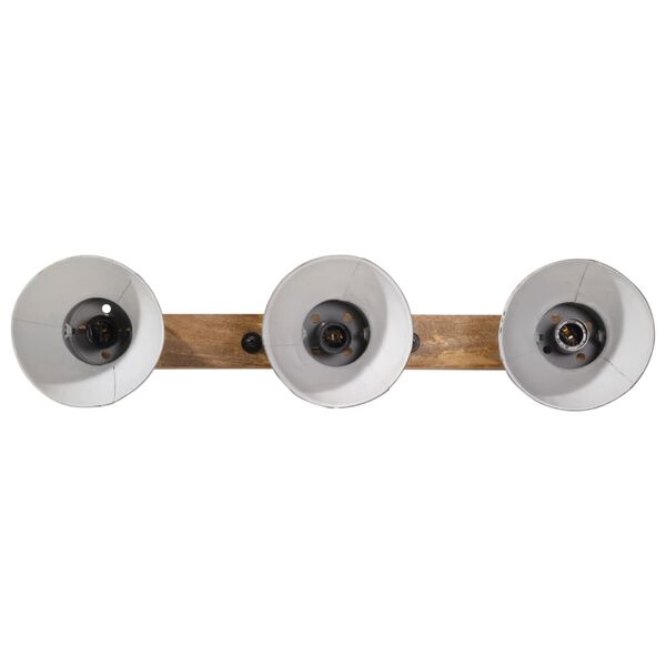 vidaXL Stenska svetilka 25 W modra 65x25 cm E27