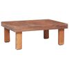 vidaXL Klubska mizica 60x45x23 cm trden mahagonij