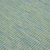 vidaXL Zunanja preproga plo&scaron;čato tkanje 140x200 cm turkizna