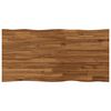 vidaXL Pravokotna miza 90 x 50 x 3,5 cm Pravokotna Masiven les akacije