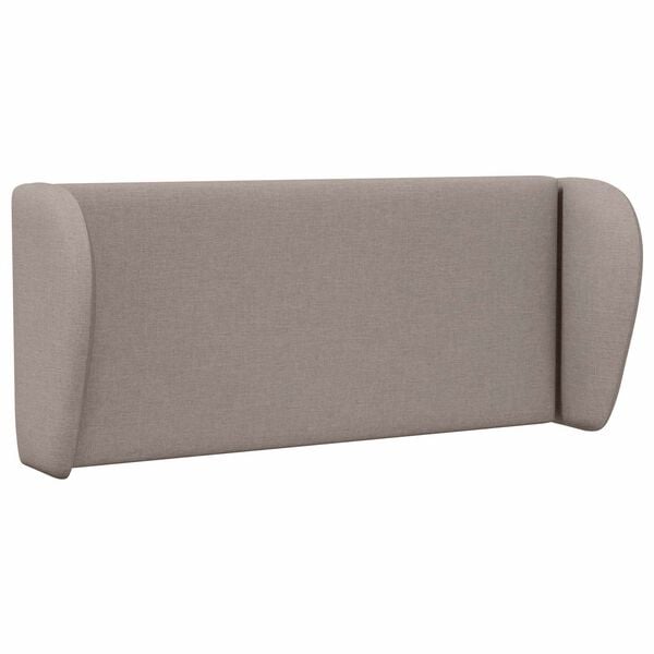 vidaXL U&scaron;esni vzglavnik Taupe 40 x 23 x 6 cm blago