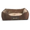 Scruffs & Tramps Pasja postelja "Chester" L 75x60cm rjava 1167