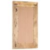vidaXL Ročno izrezljano ogledalo 80x50x2,5 cm trden mangov les