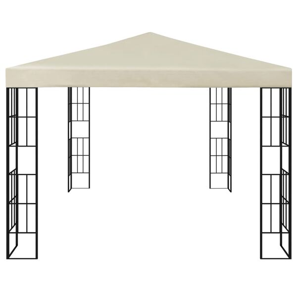 vidaXL Paviljon 3x4 m krem