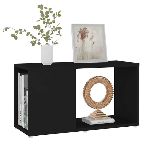 vidaXL TV omarica črna 60x24x32 cm iverna plošča