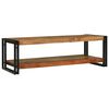 vidaXL Klubska miza Rjava 120 x 50 x 38 cm Masiven les akacije