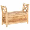 vidaXL Klop za hodnik 103x33x72 cm trden mangov les