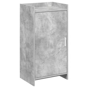 vidaXL Omara za čevlje Betonsko siva 48 x 36 x 92 cm Inženirski les