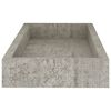 vidaXL Stenske police Loggia 4 kosi betonsko sive 40x15x4 cm MDF