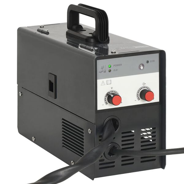 vidaXL Varilni stroj brez plina MIG 120A