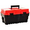 vidaXL &Scaron;katla za orodje plastična 462x256x242 mm rdeča