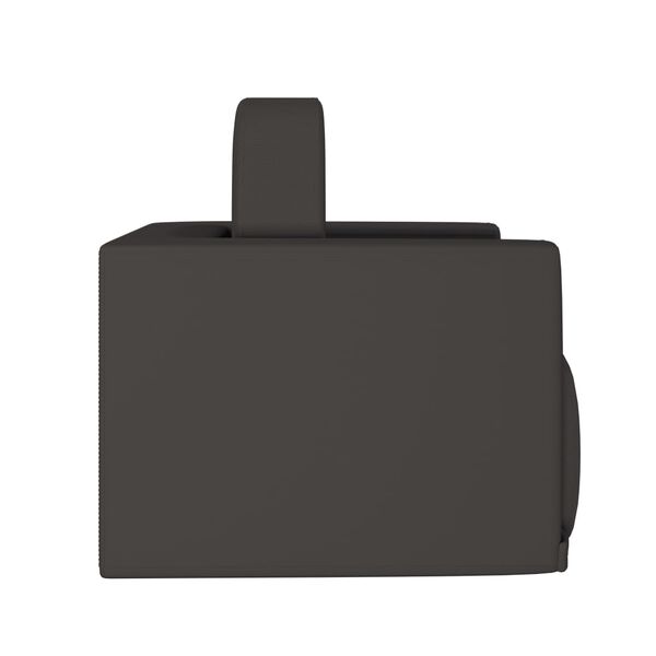 vidaXL Otro&scaron;ki kavč 2 v 1 črno umetno usnje