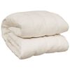 vidaXL Obtežena odeja svetlo krem 220x230 cm 11 kg blago