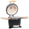 Kamado keramični žar z dimljenjem 33 cm