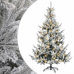 vidaXL Umetno Zložljivo Božično Drevo 120 cm 150 LED Toplo bela
