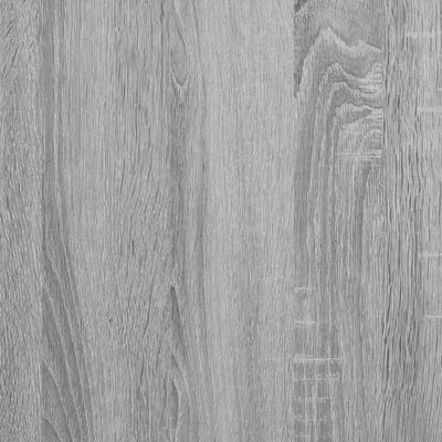 vidaXL Kopalniško pohištvo 4 kosi siva sonoma inženirski les