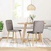 vidaXL Jedilni stoli 2 kosa taupe blago