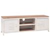 vidaXL TV omarica 120x30x40 cm bela