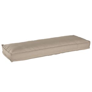 vidaXL Blazina za klop palete Taupe 120 x 40 x 8 cm Oxford tkanina