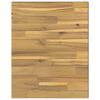 vidaXL Pravokotna miza 30 x 30 x 3,2 cm Kvadrat Masiven les akacije