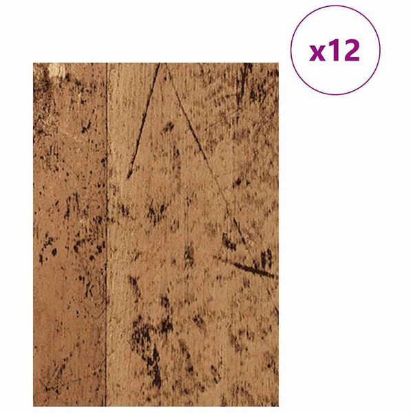 vidaXL Dekorativni paneli 12 pcs Star les 30 x 42 x 0.3 cm