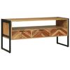 vidaXL TV omarica Rjava 100 x 35 x 50 cm Masiven les akacije