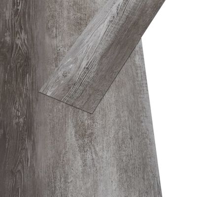 vidaXL Samolepilne PVC talne plošče 5,21 m² 2 mm črtast les