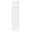 vidaXL Garderobna omara bela 100x50x200 cm iverna plo&scaron;ča