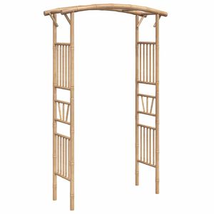 vidaXL Obok za vrtnice iz bambusa 118x40x187 cm