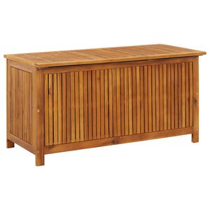 vidaXL Vrtna &scaron;katla 113x50x58 cm trden akacijev les