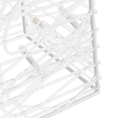 vidaXL Set akrilnih okrasnih LED stožcev hladno beli 30/45/60 cm