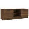 vidaXL TV omarica rjavi hrast 102x35x36,5 cm inženirski les