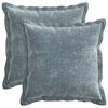 vidaXL Prevleka za blazino 2 kos HOUTEN Svetlo modra 35 x 35 cm