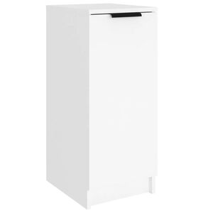 vidaXL Omarica za čevlje bela 30x35x70 cm konstruiran les