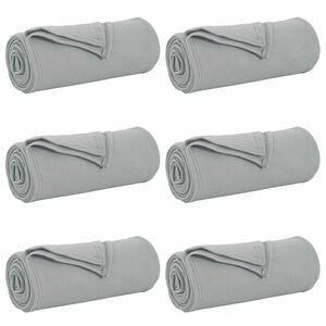 vidaXL Obloge 6 kos Siva 170 x 130 cm 1.86 kg Flis