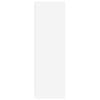 vidaXL Za omarice z vrati Bela 79,5 x 49 x 156 cm Konstruirano leseno