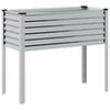 vidaXL Vrtno korito za rože 100x45x90 cm pocinkano jeklo