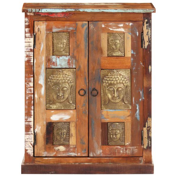 vidaXL Komoda z Budo 60x35x75 cm trden predelan les