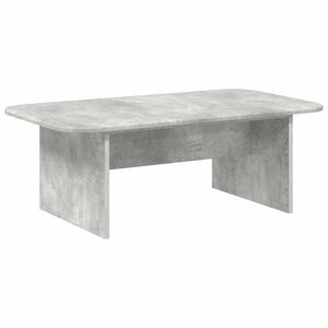 vidaXL Klubska miza Betonsko siva 93 x 53 x 33 cm Inženirski les