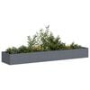 vidaXL Sadilnik antracit 360x80x40 cm Jeklo
