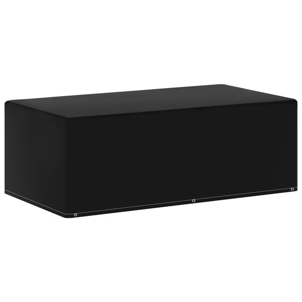 vidaXL Pokrivalo za plinski žar s 6 obročki 2 kosa 170x90x60 cm